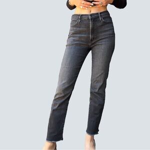 Black Mother straight-legged jeans